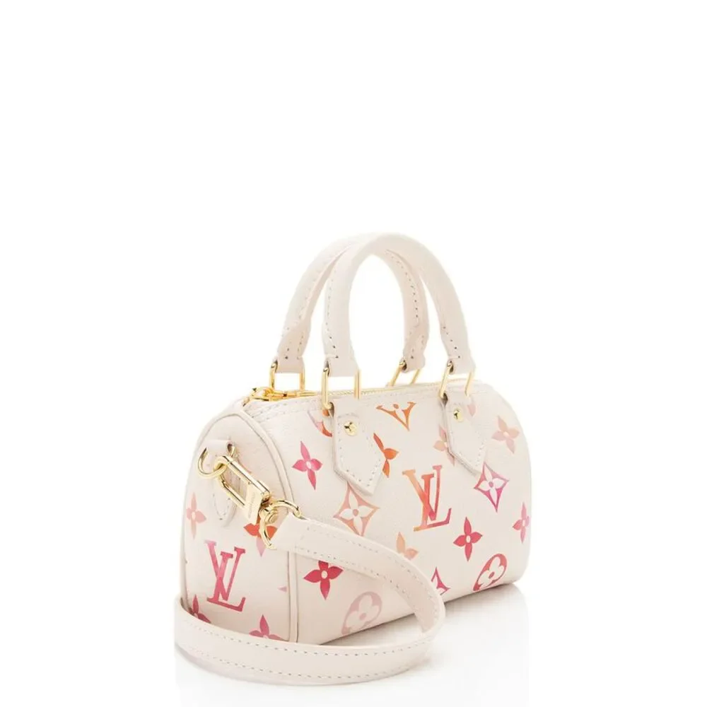 Louis Vuitton Monogram Empreinte Sunrise Nano Speedy Satchel - Picture 2 of 9